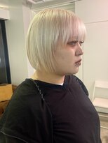 マジコ 下北沢東口店(Magico)&nbsp;ダブルカラーホワイトベージュカラーケアブリーチハイトーン韓国