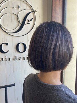 イコウヘアデザイン(icou hair design) 白髪をぼかせるハイライト◎