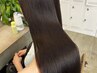 メンテナンスカット+縮毛矯正+ウォータートリートメント¥22,000#表参道