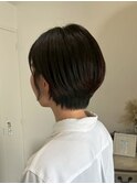 【丸み×清潔感】ナチュラルショートボブ