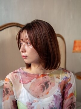 ヘアアンドリラクゼーション シャッセ(Hair&Relaxation SASE) 前上がりボブ