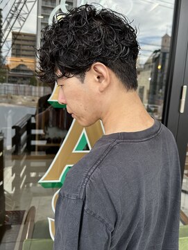 ザスーツブラザーズ(THE SUITS BROTHERS) MEN'SHAIRウルフカルマパーマメンズショートイージーパーマ