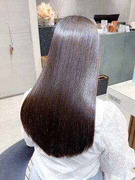 ロンド ロワール 門前仲町(Lond Loire) ボブショートボブ縮毛矯正ベージュグレージュ門前仲町