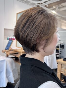 【脱白髪染め】白髪染めではない！ぼかした白髪 A Mplusミズイデ