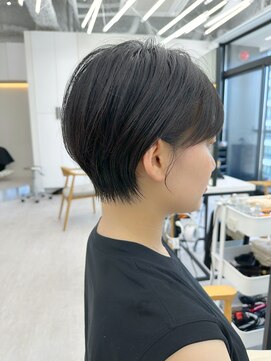 ビューナゴヤ 名駅(VIEW NAGOYA) ショート/オリーブカラー/髪質改善/白髪ぼかし/小顔