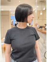 モリオ フロム ロンドン サッポロファクトリー店(morio FROM LONDON) morio札幌 札幌ボブ ぱつっとボブ ミニボブ 顎ラインボブ