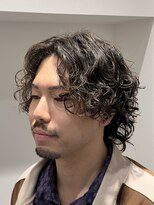 リスター(ReStar)&nbsp;心斎橋スパイラルパーマ波巻き無造作フェザーマッシュ