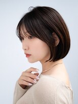 エインアンリー 表参道(AIN.ANLY.)&nbsp;前髪あり大人小顔ボブ 30代40代50代【AIN.表参道】川原