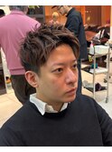 メンズ刈り上げショート