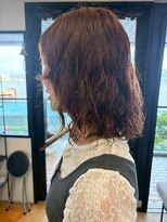 フィルム(FiLMs) 透明感ブラウン/ミディアム/デザインパーマ