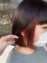 hyon myon/RISEbyREVO 綾瀬店【ヒョンミョン】&nbsp;ハッシュカット/デザインカラー/グレージュ[綾瀬駅/韓国ヘア]