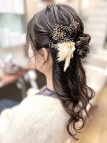 ヘアーメイク ツインズ(Hair Make TWINS)&nbsp;ゆるふわハーフアップで、特別な一日を☆