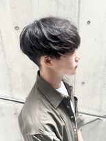 フレイム(FLAME)&nbsp;【FLAME 天文館】緩めシャドウパーマ×マッシュヘア