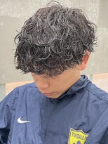 サンズ 梅田 中崎町(SUNS)&nbsp;【梅田】前髪割れたくない方おすすめ波巻きプードルパーマ