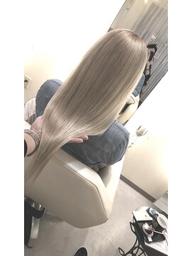 インプルーヴ アートスタイルヘアー(imProve Art style hair) 外国人風3Dシルバーグレージュアッシュカラー☆