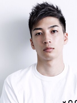 メリケンバーバーショップ コウベ(MERICAN BARBERSHOP KOBE) ビジカジショートセミウエットワイルドツーブロックテクノ#m