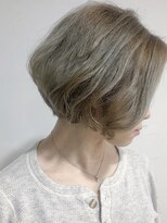 【STILLが叶える‥】外国人風hightoneショート☆グレージュ