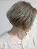 【STILLが叶える‥】外国人風hightoneショート☆グレージュ
