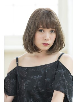 ラエティティア ロコ 刈谷店(Laetitia loco) 抜け感　ボブ　ハイライト