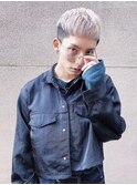 NYLON系ショート×ペールホワイト