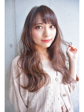 スプレンド センター南(SPLENDO hair nail supply&co.) 【SPLENDO立花】 マロンアッシュカラーXロングゆるウェーブ