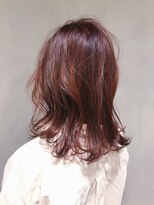 トゥーミー(to mee)&nbsp;ゆるふわミディ×ピンクブラウン