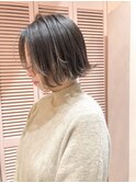 《AYAKA》ミニボブ×グラデーションハイライト