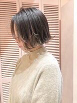ラメール(MAISON LA MER)&nbsp;《AYAKA》ミニボブ×グラデーションハイライト