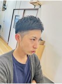 ツーブロックショート