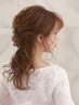 ★結婚式、お出かけなどにオススメ★ パーティーヘアセット/3500