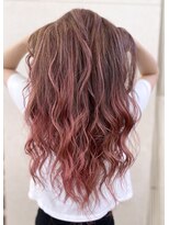 ラビス 浦和(Lovis)&nbsp;デザインカラー/レイヤーカット/ウェットヘア/夏のヘアアレンジ