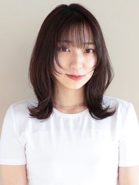アフロート ギンザ(AFLOAT GINZA) 20代30代40代 大人可愛いウルフカット フェイスレイヤー