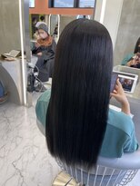 ロンドルーチェ 心斎橋(Lond luce)&nbsp;ダークアッシュ/ミディアムレイヤーカット［髪質改善/縮毛矯正］