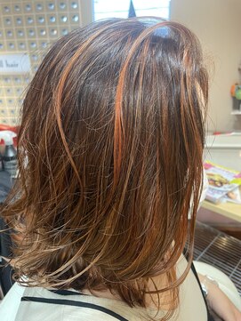 ジルヘアー(Jill hair) Orange color