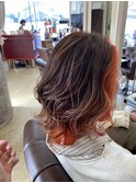 色気ヘア×ダブルカラー