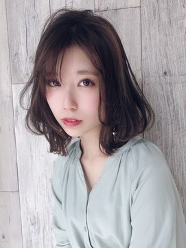 リバティ 吉祥寺(Liberty) ☆ふんわり女子ロブ　ダークブラウン☆ [吉祥寺]