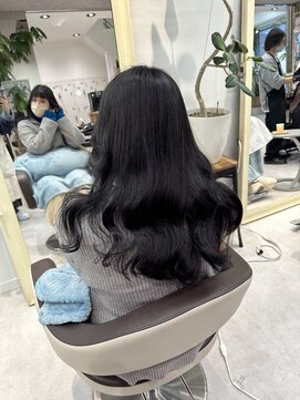 ユニークバイケンジ 町田(unique KENJE) 地毛風カラー