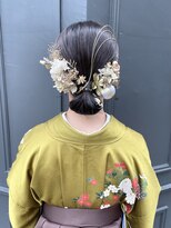 ヘアーアイスカルテット(HAIR ICI QUARTET)&nbsp;水引ヘアセット / オオタユキ