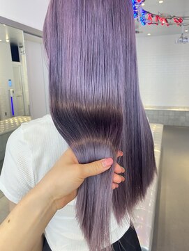 ゲーム 原宿店(GAME) ダブルカラーグレージュカラーケアブリーチハイトーンカラー韓国