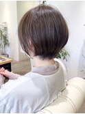 【 Ｉ. 】30代からの襟足すっきり前下がりショートボブ　川口