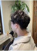 池袋 メンズパーマスタイル
