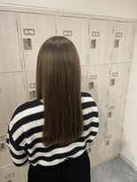 パプスドコワフュール 甲子園口店(Pap's de coiffeur) おしゃれなグレージュカラー