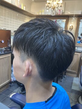 ルピナス 中田(Lupinus) ツーブロショートスタイル