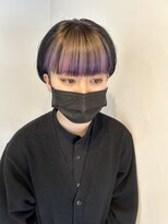 コネクト(conect)&nbsp;耳掛けショートボブに前髪*デザインカラー*