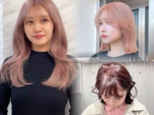 ＜ハイトーン+レイヤーカット＞オ-ダ-殺到中☆ブリーチ[ダブルカラー]しか味わえない透明感や発色☆[原宿]