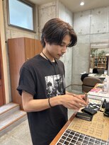 ノイ(noii)&nbsp;メンズスタイル/センターパート/ウルフ