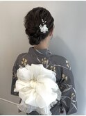 浴衣着付け × ヘアセット