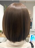さらさらまとまる大人の美髪ミニボブ【ハーツ/鎌取】