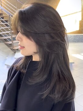 シティ(CITY) かきあげ前髪 レイヤーカット 表参道