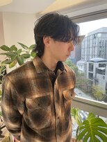 ビビディ バビディ ブー 河原町三条店(Bibbidi.bobbidi.boo)&nbsp;メンズ ミディアムニュアンスセンターパート